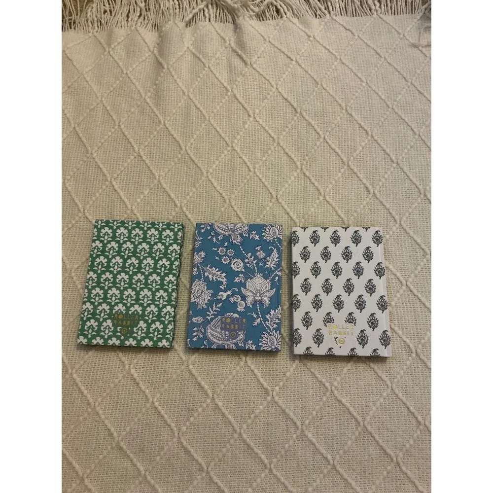 Roller Rabbit X Target Hardcover Notebook Journal Set Of 3